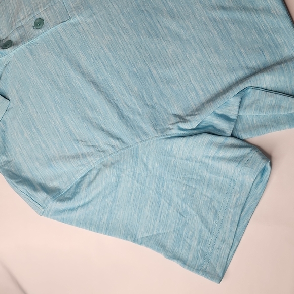 🆕️C9 Champion Duo Dry Mens Polo Shirt-Amazing Aqua - Picture 2 of 6
